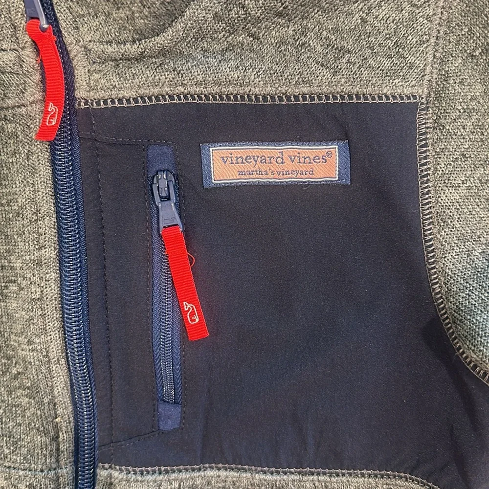 Vineyard Vines Full Zip Sweater Jacket